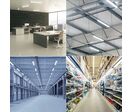 Pack de  4 - Réglette LED 90cm 24W - Blanc Froid 6000K - 8000K
