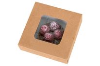 BTE CARTON  KR BRUN COUV + FEN 220cc  65X65X40 (X150) AVEC PE Firplast