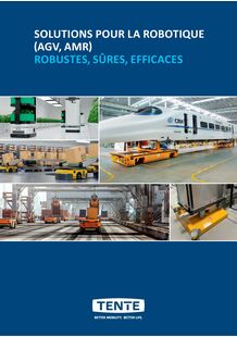 Roues pour les AMR et AGV