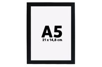 Cadres Bois A5 Profilé 30 mm Noir