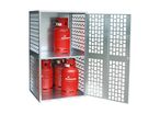 Box abri pour bouteilles de gaz - Ventilation naturelle
