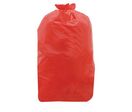 Sac-poubelle HDPE Rouge 120L 35µm - Résistant et Recyclable - Idéal Déchets Courants