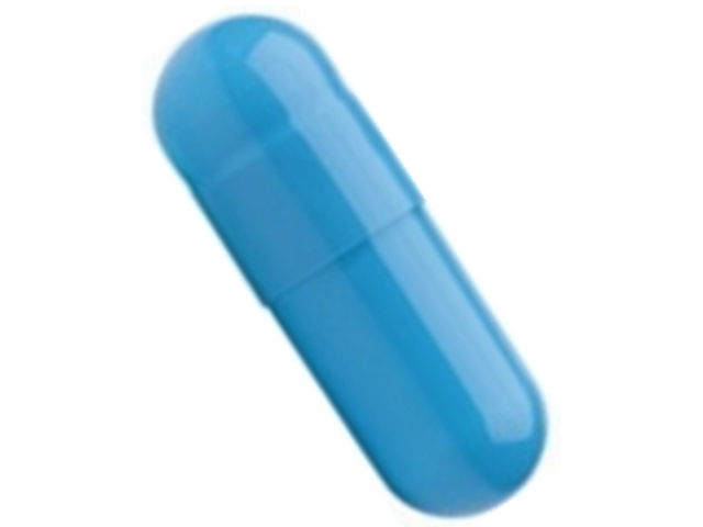 Gélules vides, taille 1 (0,50 ml), classiques, bleu clair opaque