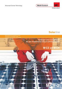 Catalogue MC3 et MC4 pour installateurs