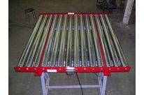 Transporteur à rouleaux motorisés par pignons doubles courroies crantées | R2M