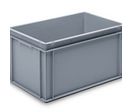 Bac gerbable norme europe 600x400x325 mm Plein - Poignées fermées