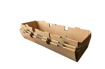 Emballage navette empilable en carton ondulé