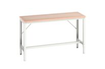 Etabli d&amp;#039;atelier VERSO à hauteur réglable et plateau bois