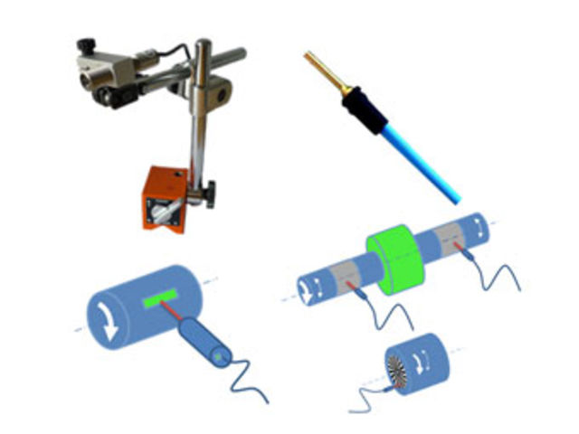 Capteurs et accessoires pour la mesure de vitesse de rotation