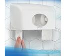 Papier toilette - 64 rouleaux de 350 feuilles blanches, 2 plis | Scott Essential 8519 