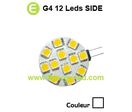 Ampoule 12/24V G4 12 Leds Lumière du jour (side)