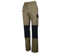 Pantalon de travail Beige/Noir poches genoux TYPHON C/P 245gr 