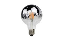 Ampoule LED E27 Filament 4W G95 Avec Reflet - Argent