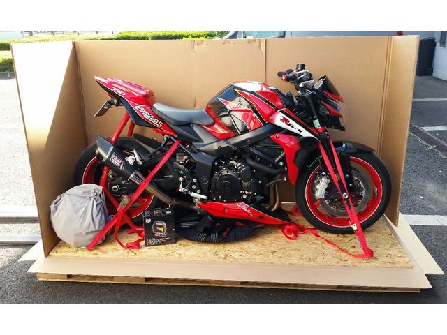 Caisse-palette pour le transport de 2 roues et quads | Sofrapack 