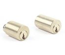 Jeu de cylindre pour serrure Vega JPM - laiton poli - 50mm - 833750-01-0A