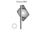 Poteaux 60 x 2,9 mm
