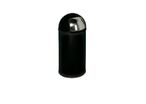 Poubelle métallique à clapet poussoir - 50L