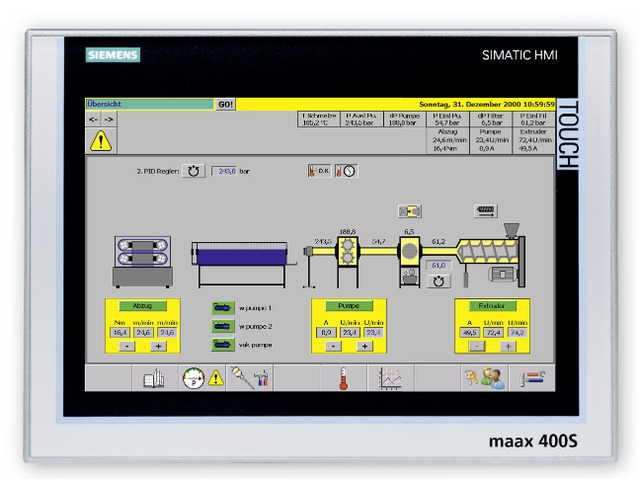 Solution d'automatisation pour les lignes Co-extrusion : MAAX®400S 