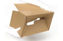 Boîte cloche fond automatique 363mm x 231mm x 203mm