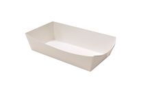 Barquette de frites en carton kraft 140x70x40 mm carton + PE x 500 Firplast