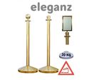 Poteau à Corde ELEGANZ Doré