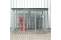 Box pour bouteilles de gaz GFC-M-DF avec toit