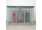 Box pour bouteilles de gaz GFC-M-DF avec toit