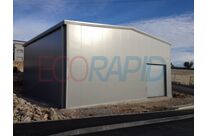 Bâtiment métallique préfabriqué série ECORAPID® pour stockage