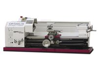 Tour à métaux d&amp;#039;établi hauteur des pointes 150 mm entre-pointes 800 mm alésage 36 mm 1,1 kW 400V plus avance transversale Optiturn TU3008