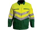 Blouson haute visibilité Vert/Jaune Fluo