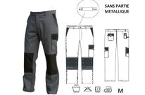 Pantalon gris noir CORDURA qualité supérieure
