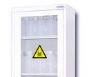 Armoire de sécurité Haute pour le stockage de produits toxiques - 1 porte vitrée : Série 18