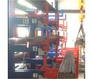 Rayonnage cantilever à bras extractibles: automatisé pour charges longues.