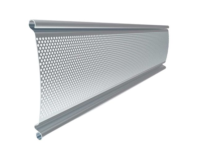 Lame microperforée en acier galvanisé