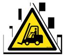 Panneau picto engins de manutention