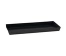 Lot de 5 Bacs de Rétention Noirs 970x360x80mm - 25L Recyclé, Résistant Acides &amp; Bases