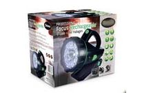 Boitier PRO. rechargeable 9 LEDs + 8w halogene: CG18520