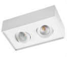 Downlight GYRO CUBE BLANC MAT 2x8W LED 3000K