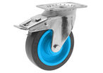 Roulette Résilex 250kg , pivotante à frein Ø 125mm, certifiée Origine France Garantie