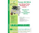 Compresseur TwinAir 20/100M 100L 20M³/H Mono 3CV LACME - 462100
