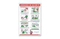 Consignes de sécurité BD