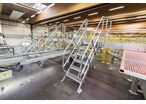 Passerelle de franchissement en milieu industriel