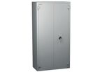 Hartmann Tresore - Armoire Forte Coupe Feu Super Protect 700 - 680L - Serrure à Clé - Gris - 230kg