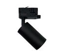Spot LED sur rail 80° Triphasé pour ampoule GU10 - Noir