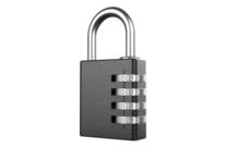 Cadenas à combinaison en aluminium noir 13 mm | RS PRO 276-9568