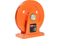 Poulie à câble avec support fixe