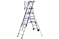 Duarib - Plateforme XT7 Perform Roulante - Aluminium - 4 Hauteurs Réglables 3.03m à 3.79m - Charge Max 150kg - Norme NF EN 131