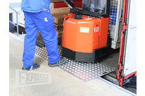 Pont de liaison en aluminium, passerelle