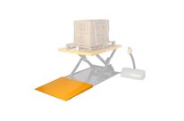 Rampe d'accès pour table élévatrice électrique extraplate