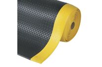 Notrax - Tapis anti-fatigue Diamond Sof-Tred - 60 x 91 cm Noir/Jaune - Mousse PVC Ergonomique Usage Modéré